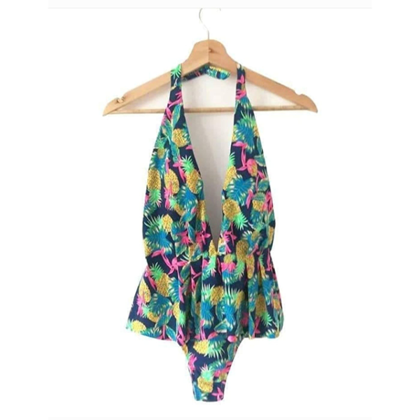 Tropical swim blue