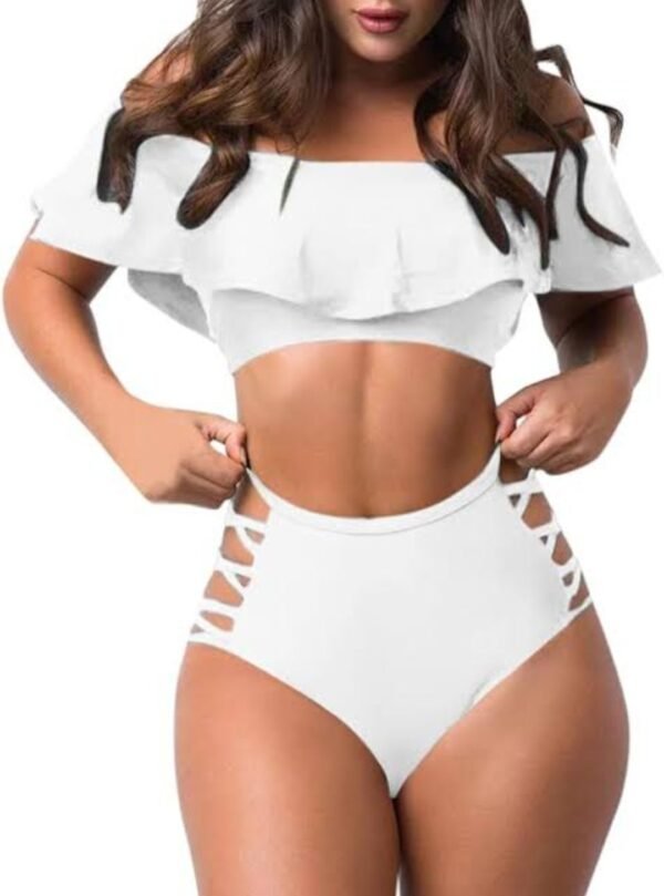 Bikini blanco tiro blanco - Imagen 5